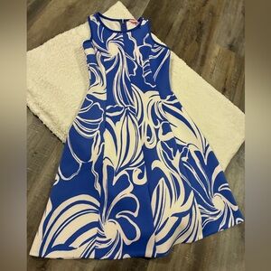 Lilly Pulitzer Blue and White Dress
